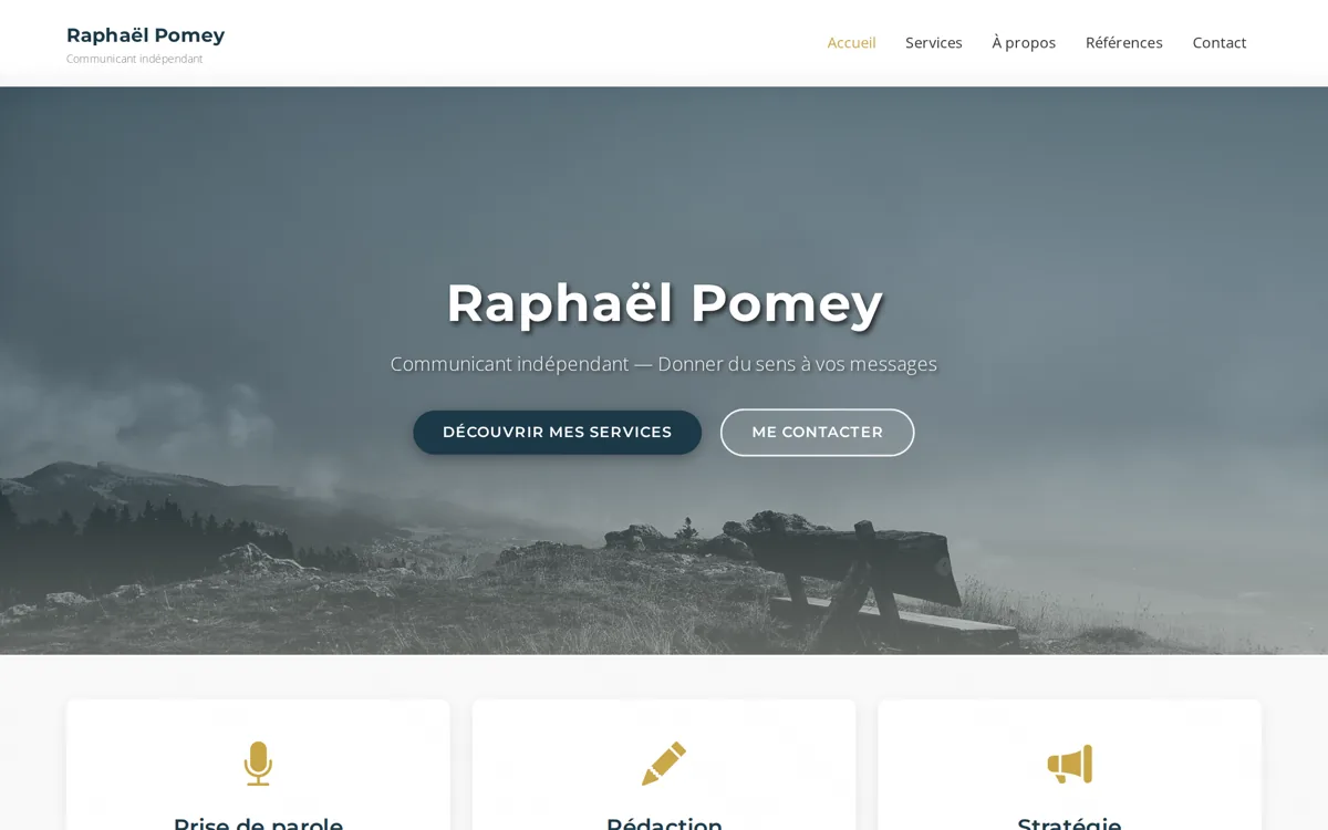 Aperçu de raphael-pomey.ch